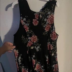 Torrid Size 1 Dress Floral, Knee length